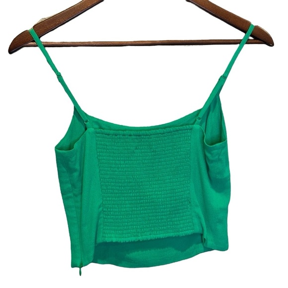Wilfred Aritzia Green Camisole Top Side Zip Women’s Size Extra Small EUC - Picture 3 of 10